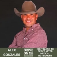 Alex Gonzales Continuing to Serve After Medical Retirement Drive On Podcast