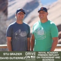 Stu Grazier David Gutierrez Naval Academy Friends Reflect On Friendship And Business Drive On Podcast