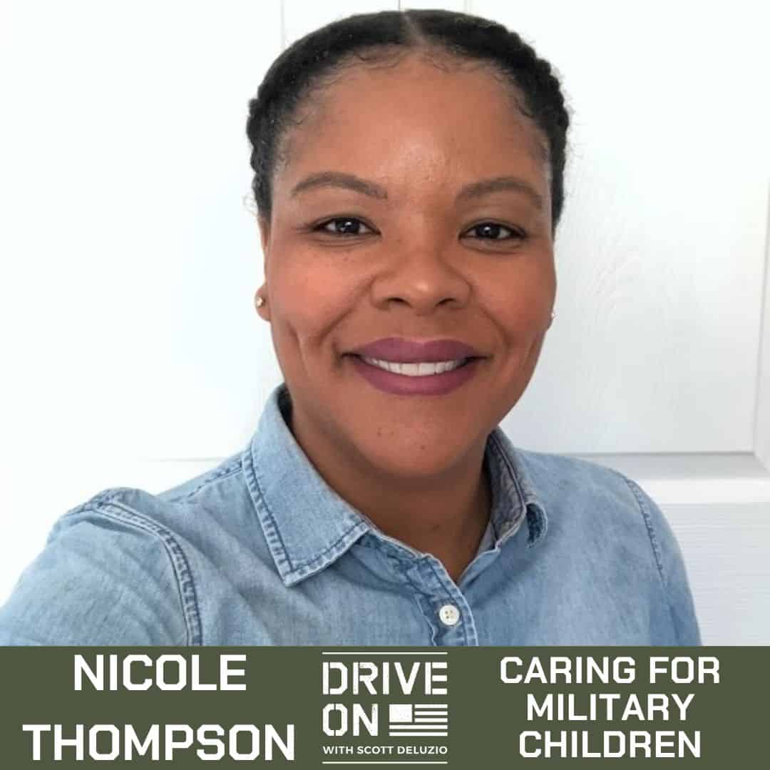 Nicole Thompson Caring for Military Children Drive On Podcast