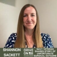 Shannon Sackett Navy Veteran Shares Story Of Unfortunate Surgical Outcome Drive On Podcast