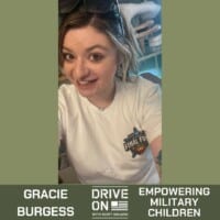 Gracie Burgess Empowering Military Children Drive On Podcast
